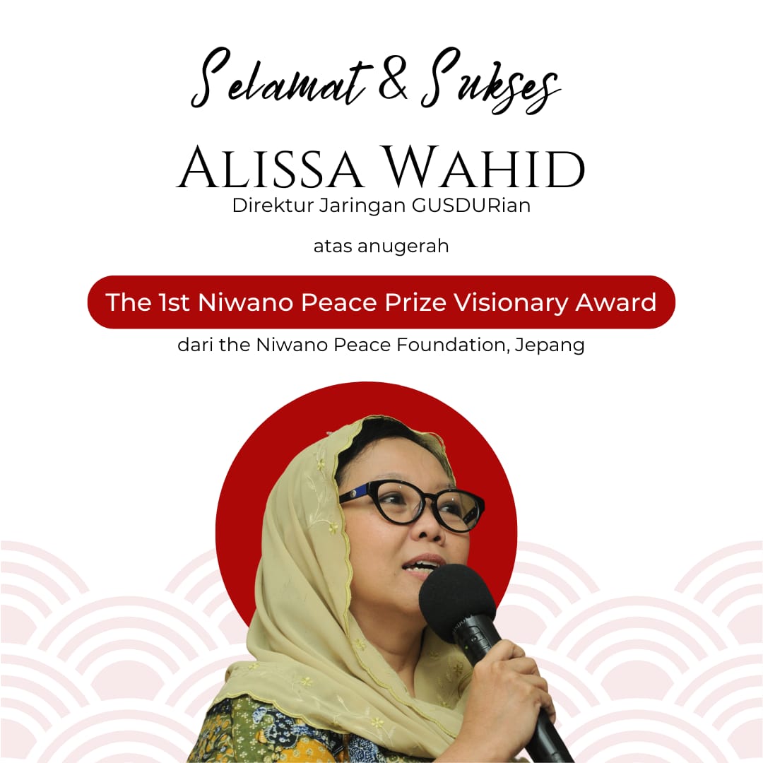 Perjuangkan Perdamaian di Akar Rumput, Alissa Wahid Raih Penghargaan dari Jepang