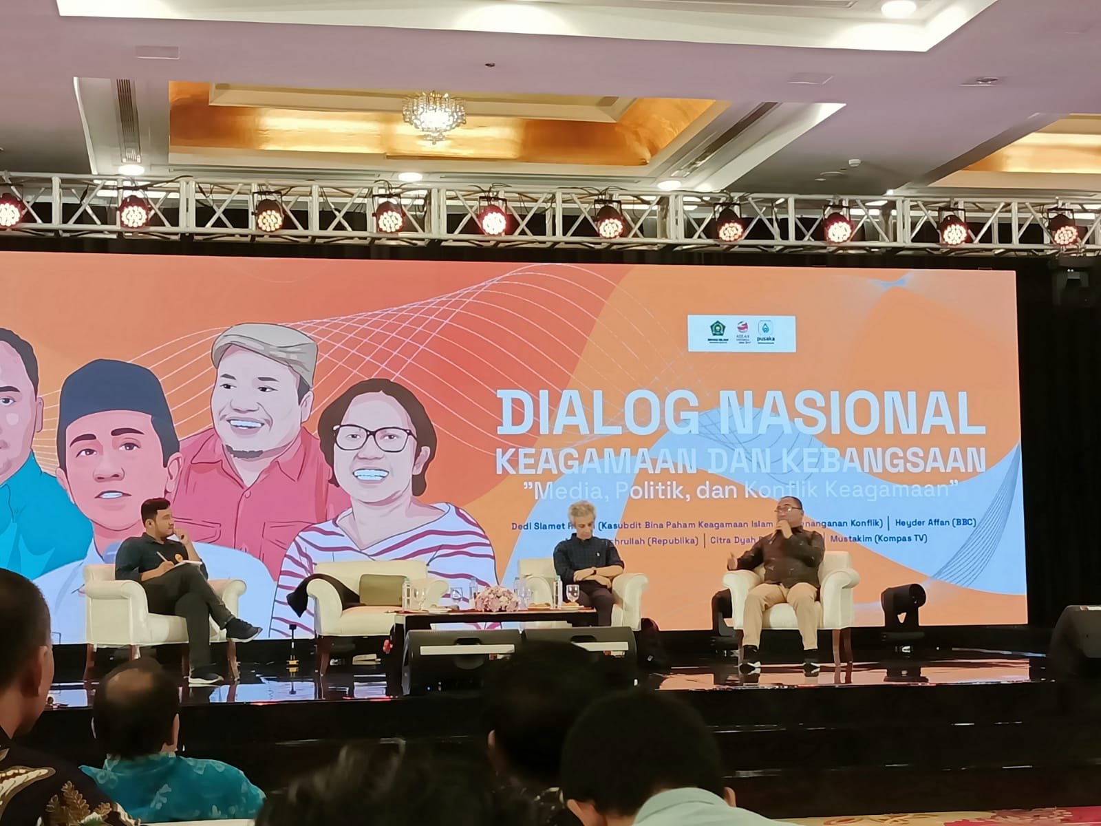 Buka Dialog Nasional Hadirkan Sejumlah Media, Kemenag: Media Perlu Bijak dan Kritis Meliput Konflik Keagamaan